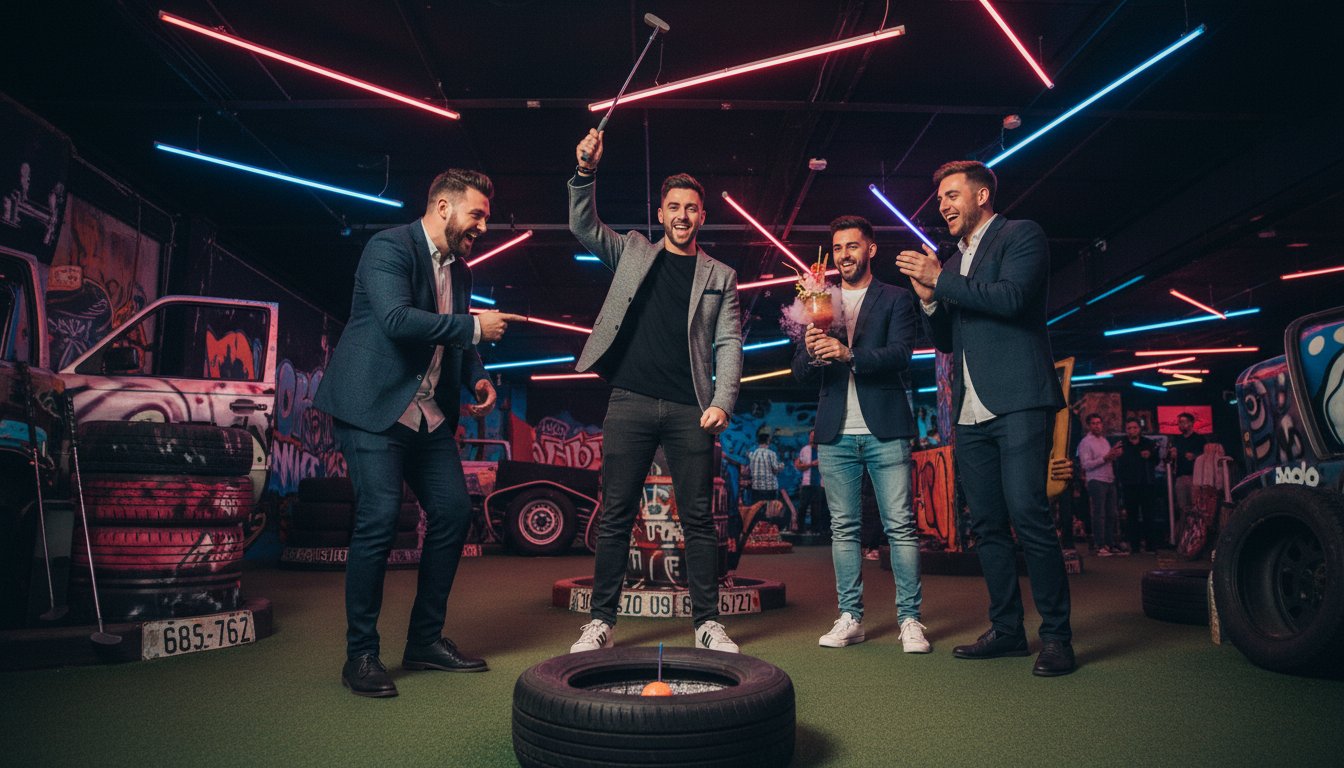 Junkyard Golf: The Ultimate Stag Do Guide to Cocktails and Crazy Golf
